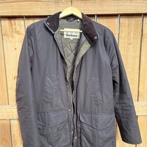 Barbour Dark Brown Men's Hereford Wax Jacket